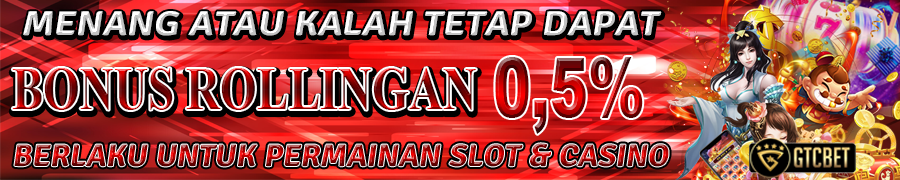 BONUS ROLLINGAN SLOT & LIVE CASINO GTCBET